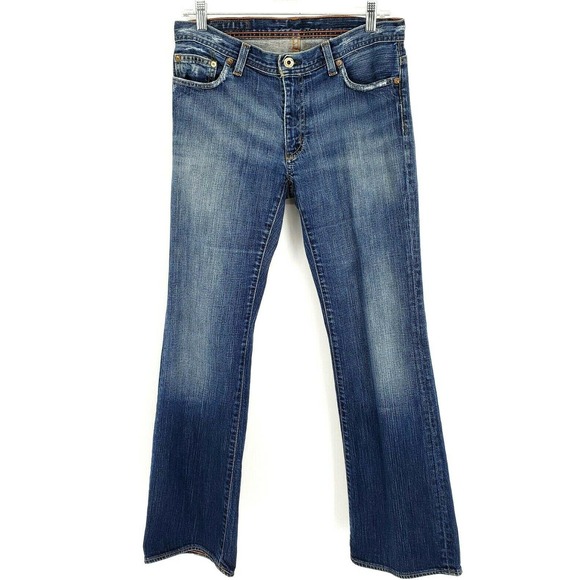 RL Polo Jeans Womens Sz 8/30 Stretch 5 Pocket Rise Kelly Jeans - Picture 2 of 8